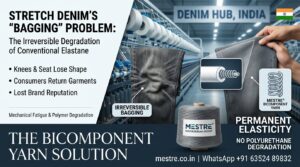 stretch yarn denim India