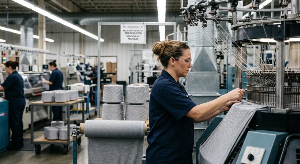 bicomponent yarn North America