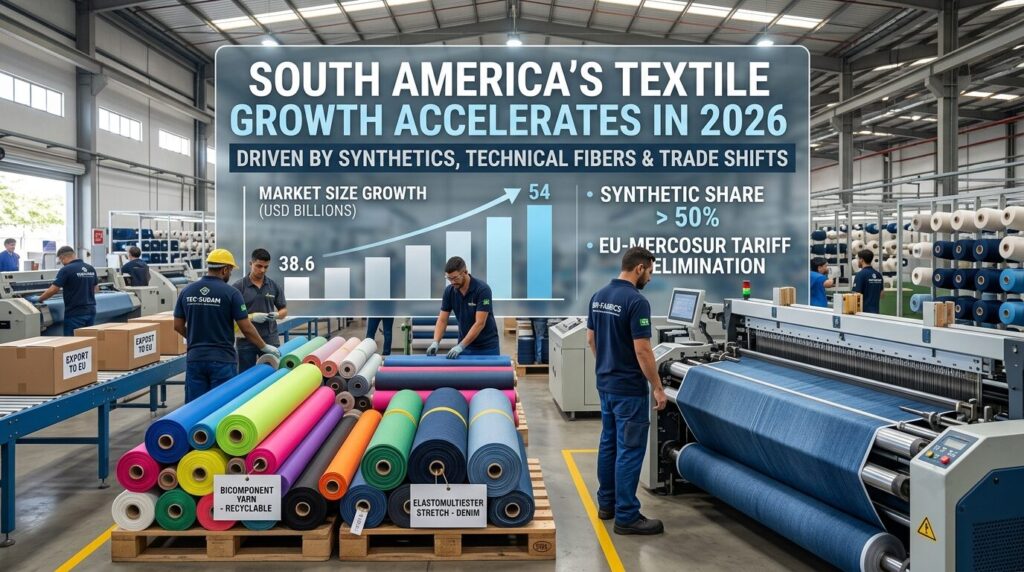 south america textile fabrics market