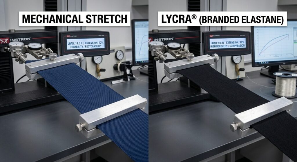Mechanical stretch manufacturing