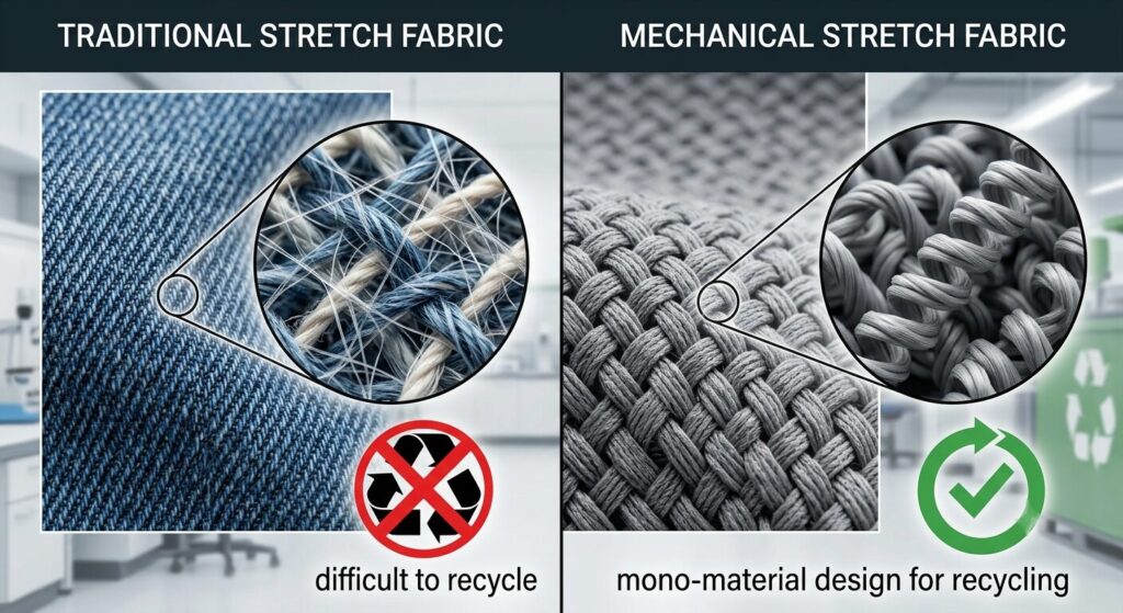 Mechanical stretch performance