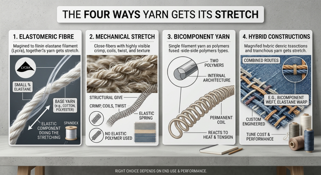 bicomponent yarn