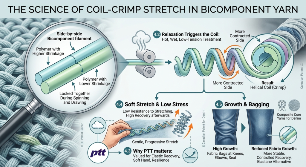 bicomponent yarn