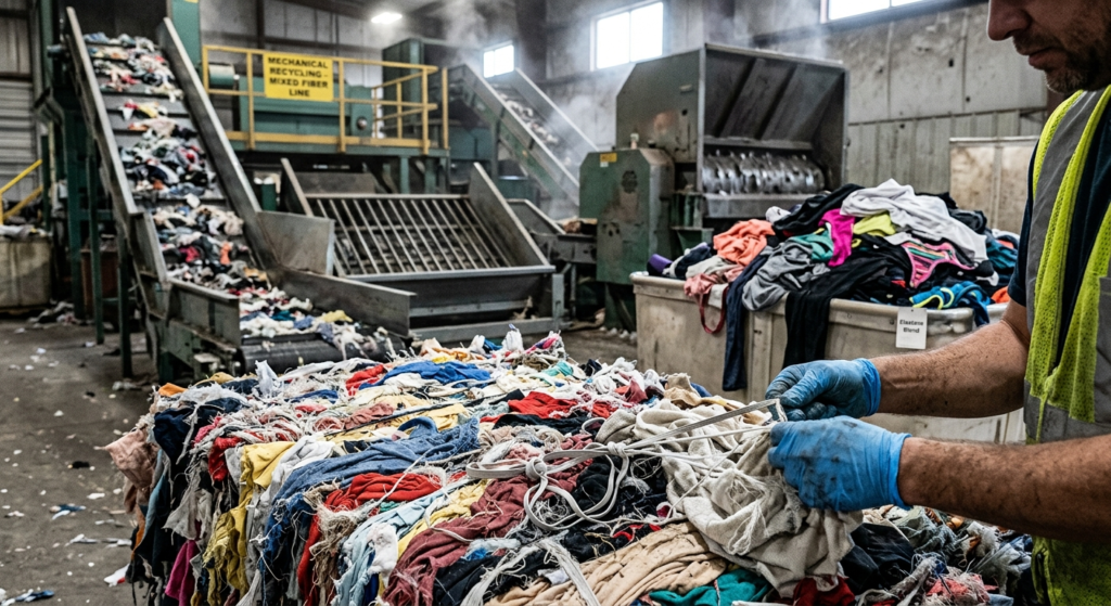 recyclable stretch yarn